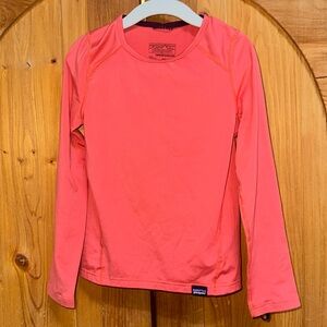 Kids Patagonia Capilene Base Layer - Salmon - size XS (5-6) - Salmon